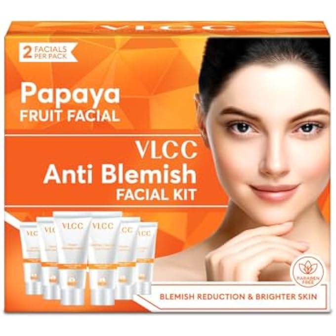 VLCC HERBAL PAPAYA FRUIT SINGLE FACIAL KIT 50 GRAM - Image 1